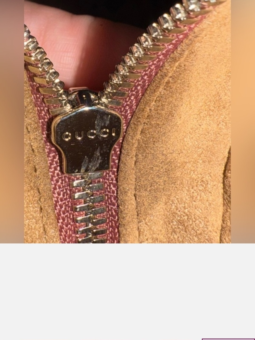 24 Hour Sale Gucci Pink Floral GG Supreme Crossbody Bag - Picture 8 of 11